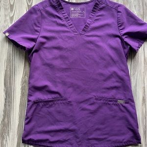 Figs Scrubs Purple Set